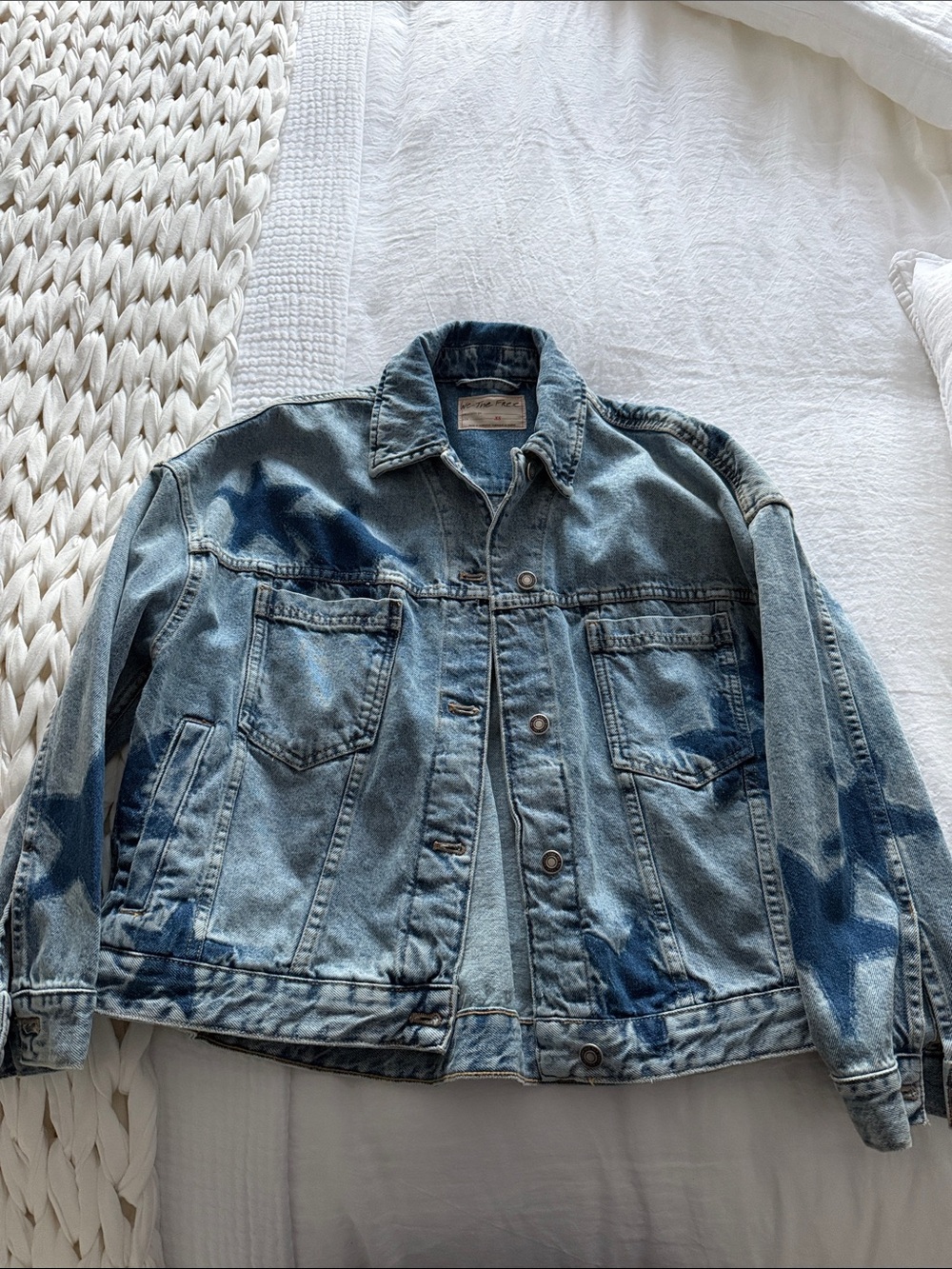 Free People We The Free Opal Swing Denim Jacket